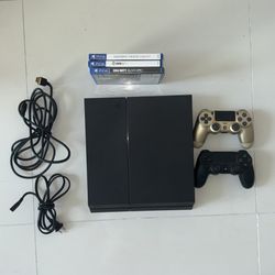 PS4 Original with games & Controllers