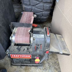 Used Craftsman 4 in x 36 in great condition/working Sander