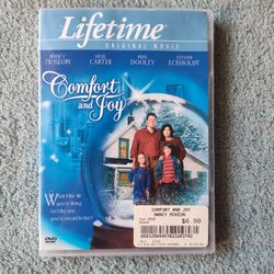 Lifetime Comfort And Joy DVD 2004 Christmas Movie Nancy McKeon Dixie Carter OOP