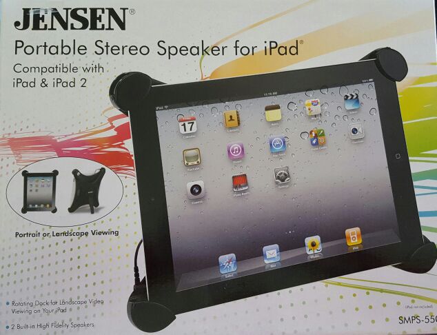 NEW Portable speaker for iPad & iPad 2