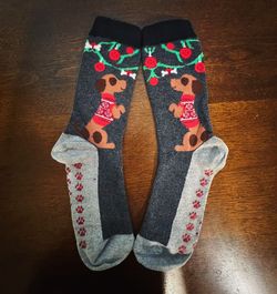 Christmas Dog Socks
