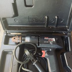Craftsman 1/3 HP Drill  $55.00  CASH, TEXT FOR PRICES. 