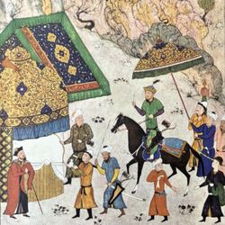 Original 1950’s Vintage Fine Art Print Antique Collectible Poster Ephemera Persia / Persian Iran / Iranian RARE Italy / Italian Printed HILLCREST