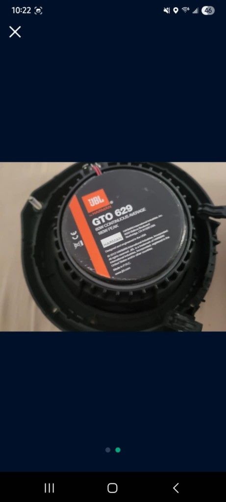 Jbl Back Speakers For Honda From A 2006