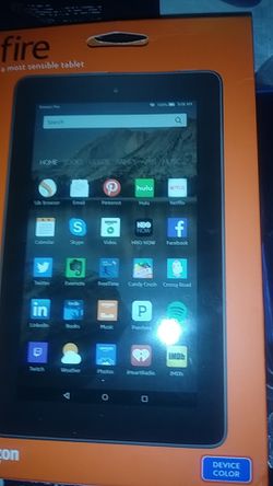 amazon fire 8GB Blue tablet