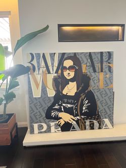 Monalisa pop art large wall art