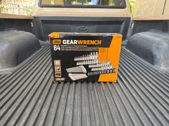 NEW GEARWRENCH 1/4 in., 3/8 in., & 1/2 in. Drive SAE/Metric Master Hex & Torx Bit Socket Set (84-Piece)