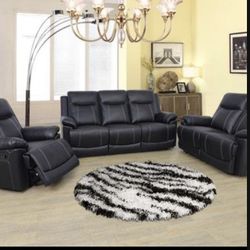 Recliners Set 3pc 