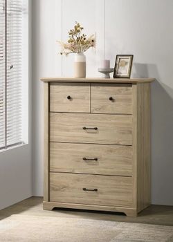 4 Drawer Chest Light Oak