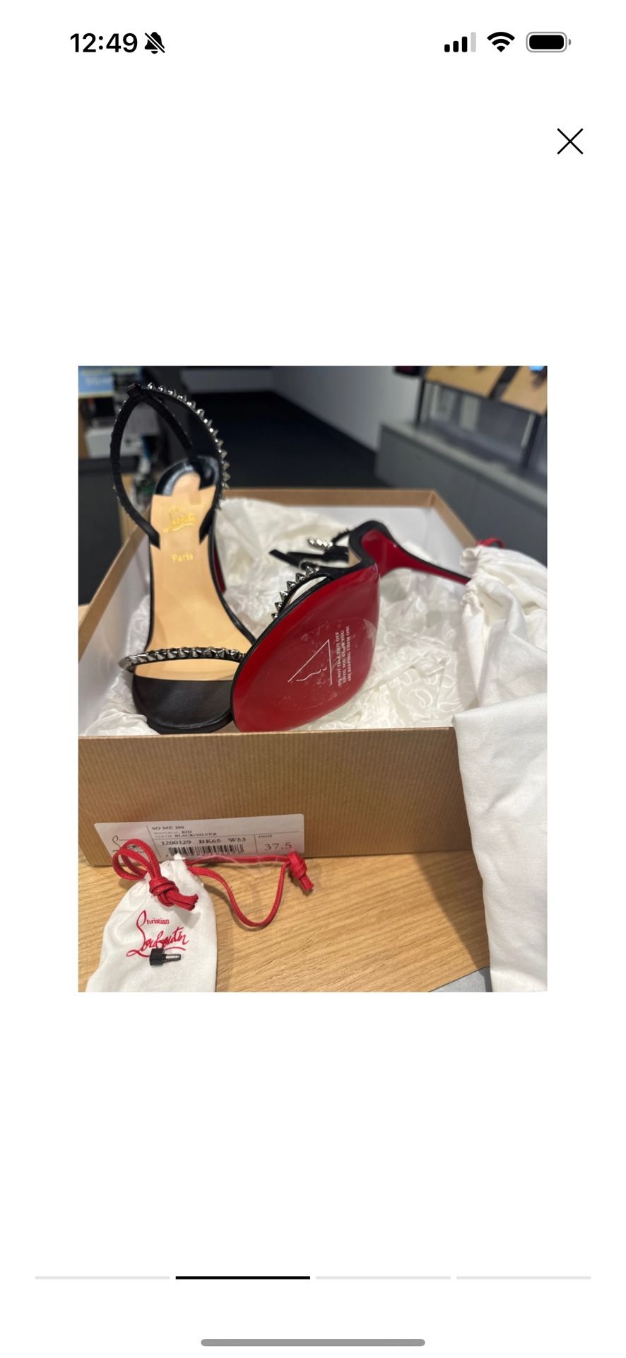 Christian Louboutin Soo Me Sandal Heels