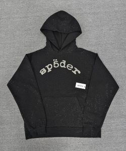 black Sp5der vvs hoodie