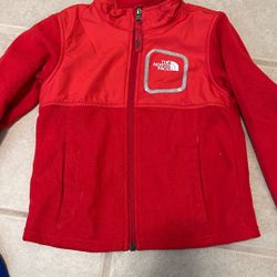 North Face Fleece Zip Size 4T