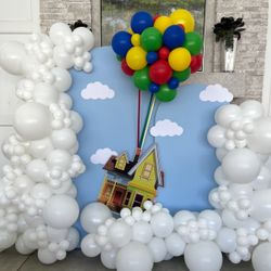 Disney Up House Desk Drop Balloons