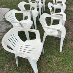 White Plastic Chairs