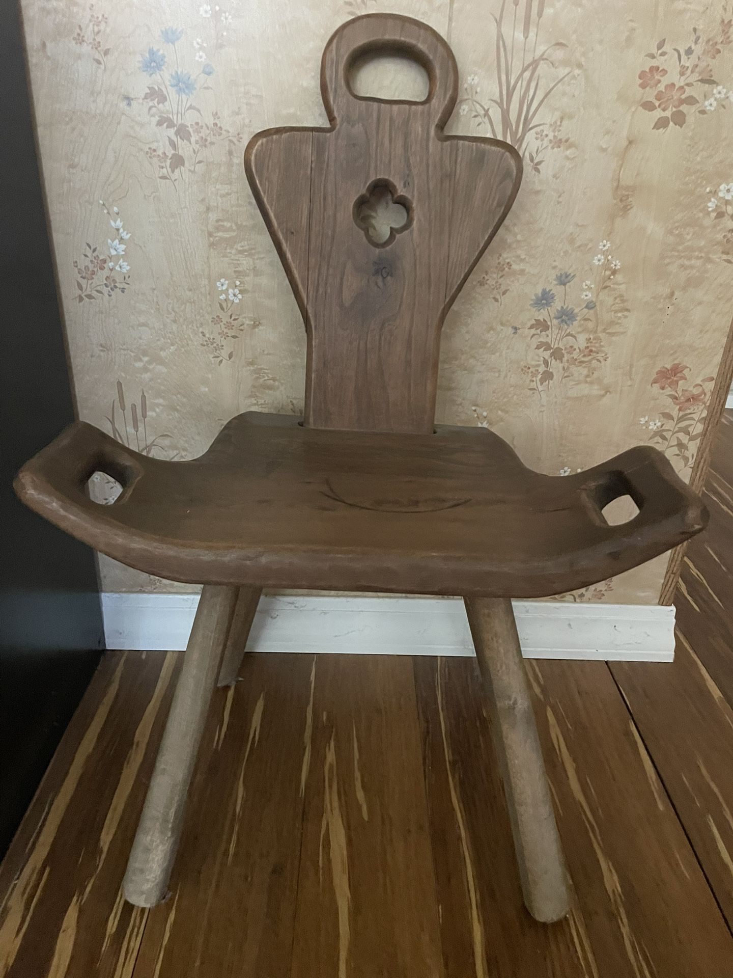 Antique Birthing Chair