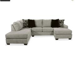 Megginson Sectional Couch and Lounger chair