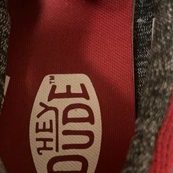 Red Wally Hey Dudes. 