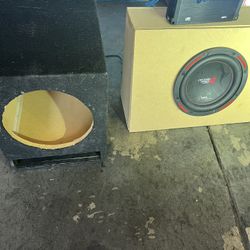 10” Subwoofer And Amplifier