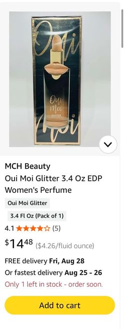 Oui Moi Glitter Perfume with Box - Wholesale available