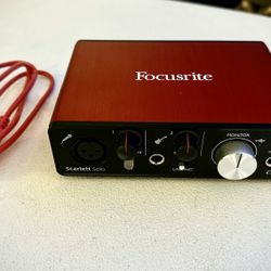 Focusrite Scarlett Solo (2nd Gen) USB Audio Interface