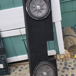 2 12 Inch Kickers In Box 