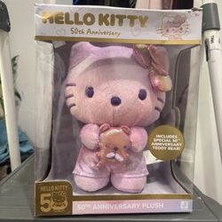 Hello kitty anniversary plush
