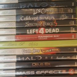 Microsoft Xbox 360 Video Games PLEASE READ