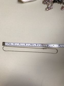 20 inch sterling silver necklace