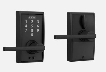 Schlage Touch Camelot Electronic Keyless Touchscreen Lever FE695