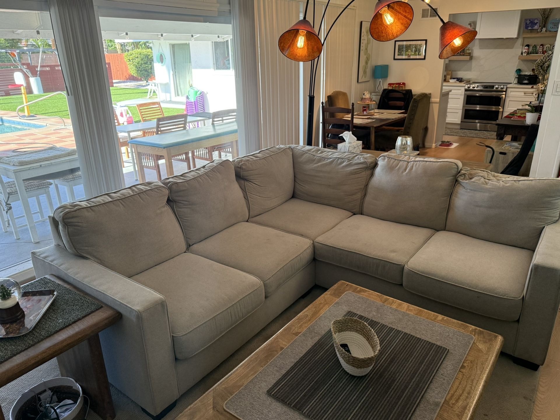 Grey Family Couch