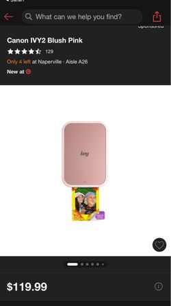 Canon Ivy Mini printer