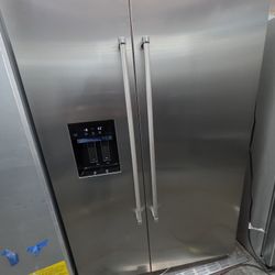 48" KITCHENAID BUILT IN STAINLESS STEEL REFRIGERATOR 