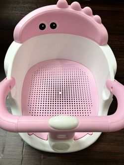 Pink Lerrutue Baby Bath Seat