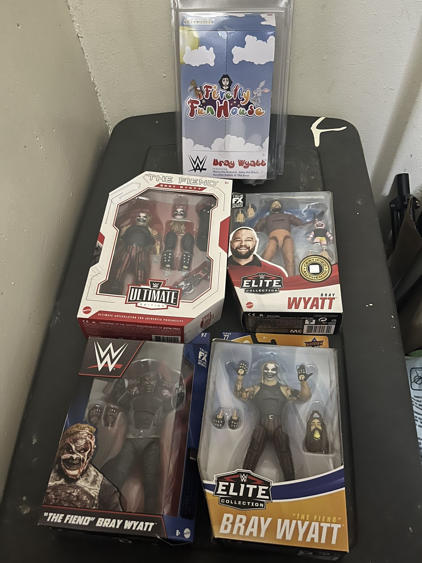 WWE and AEW Figures And Collectibles 