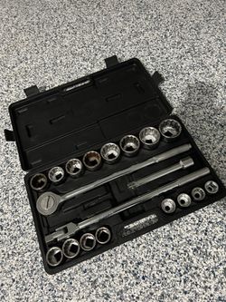 PITTSBURGH 20 PIECE 3/4" JUMBO SOCKET SET