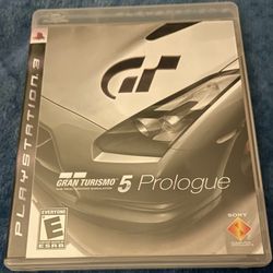 Grand Turismo 5 PS3 (mint)