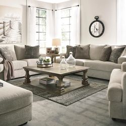 Soletren Stone Living Room Set & FREE DELİVERY 🚚 New Living Room Set  & Sofa And Loveseat 