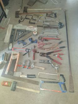 Mixed miscellaneous tools & old tools !!