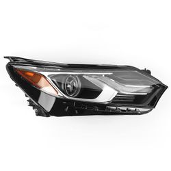 FIONE for Chevy Equinox Headlight Assembly 2018 2019 2020 2021 Halogen LED DRL Projector Headlamp Replacement Right Passenger Side RH 2