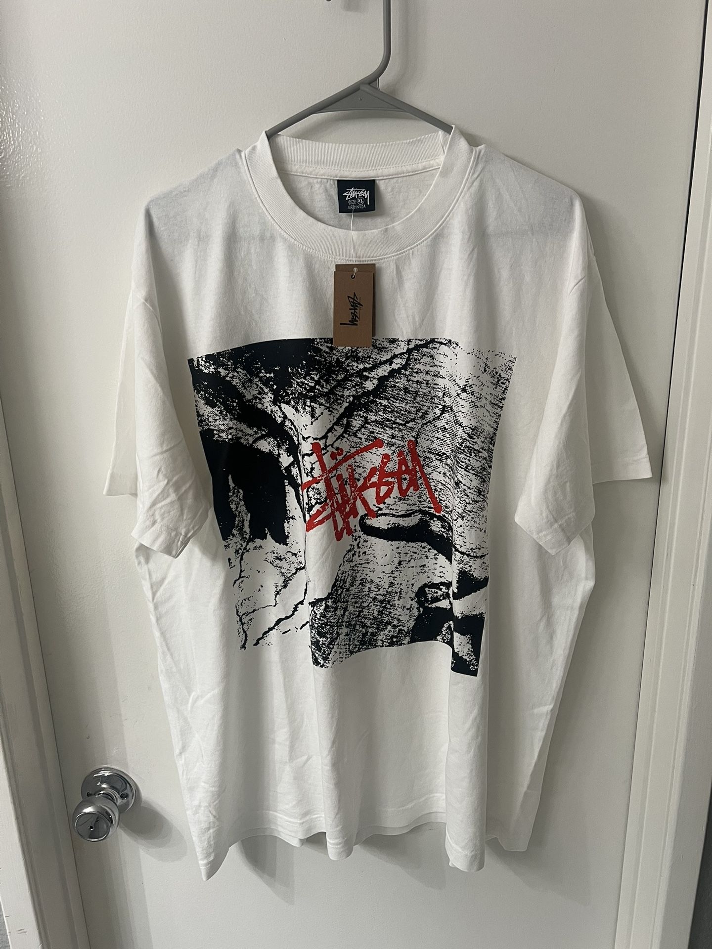 Stussy White T Shirt