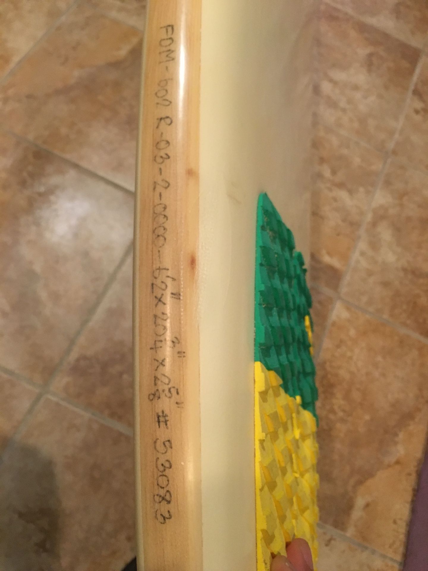 FireWire dominator surfboard 6’2”