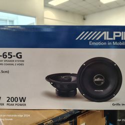 Alpine 6.5 Speakers 