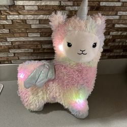 LIGHT UP LlAMA PLUSH 