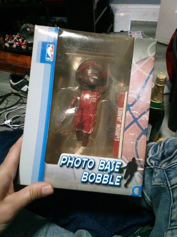 NBA LeBron James Photo Base Bobblehead