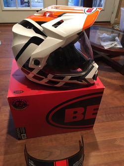 Bell mx9 adventure helmet (mens medium)
