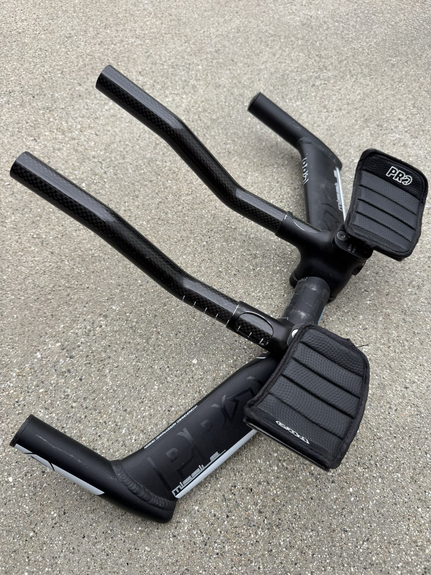 PRO Missile Evo Carbon Bicycle Handlebar Aero Bars Triathlon TT