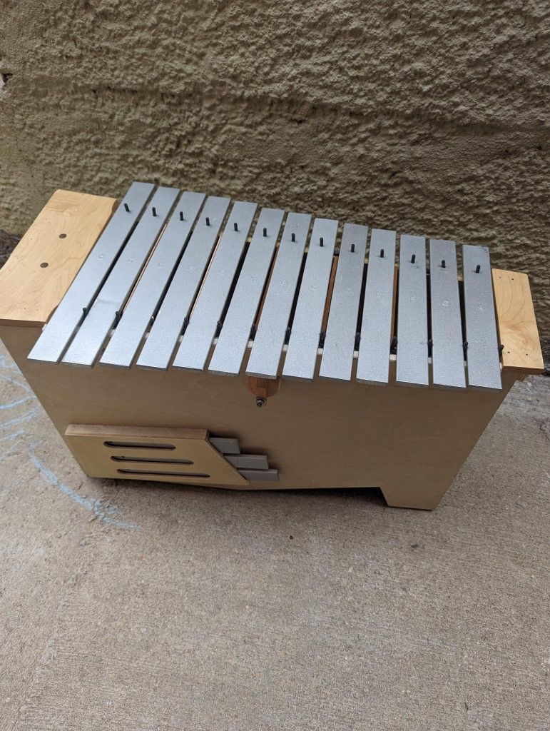 Lyons Diatonic Bass Metallophone Orff metal xylophone mallet