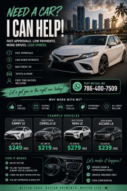 Need a Car? Fast Approvals🚘