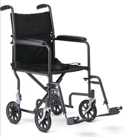Medline Folding Transport Wheelchair – BRAND NEW – $95