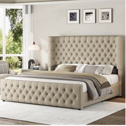 King Bed Frame 81.1inch long 